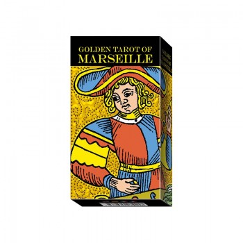 Golden Tarot of Marseille Kortos Lo Scarabeo